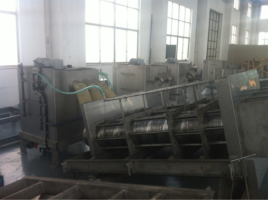 疊螺式污泥脫水機 疊螺式污泥脫水機